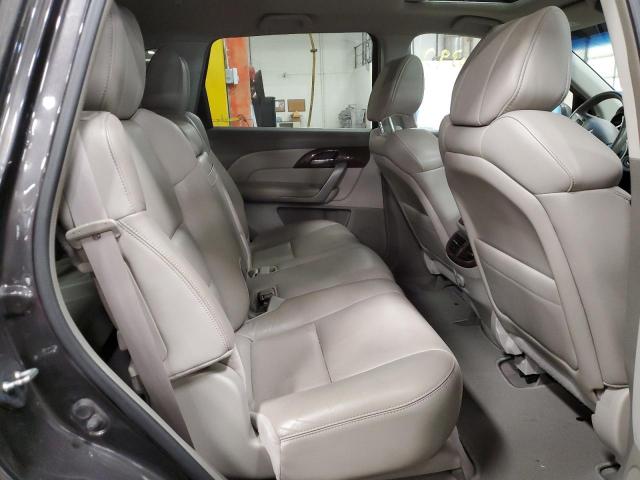 2HNYD2H2XBH500118 - 2011 ACURA MDX GRAY photo 6