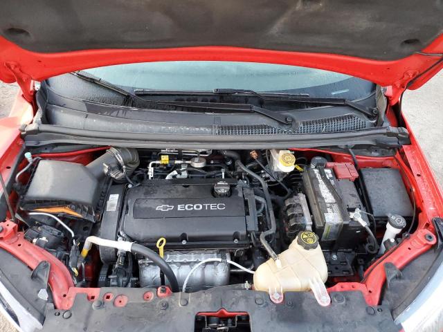 1G1JB5SH7H4154393 - 2017 CHEVROLET SONIC LS RED photo 7