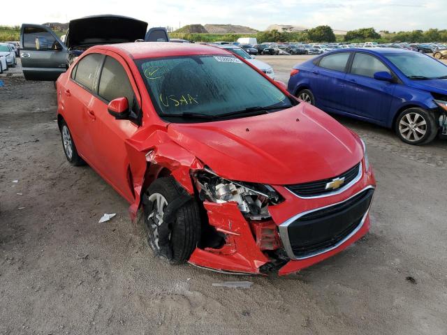 1G1JB5SH7H4154393 - 2017 CHEVROLET SONIC LS RED photo 9