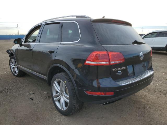 WVGFF9BPXCD002211 - 2012 VOLKSWAGEN TOUAREG V6 BLACK photo 3