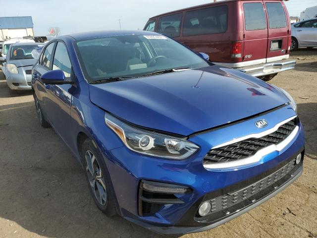 3KPF24AD0ME375381 - 2021 KIA FORTE FE BLUE photo 1