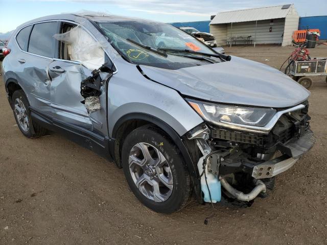 7FARW2H80KE058999 - 2019 HONDA CR-V EXL SILVER photo 9