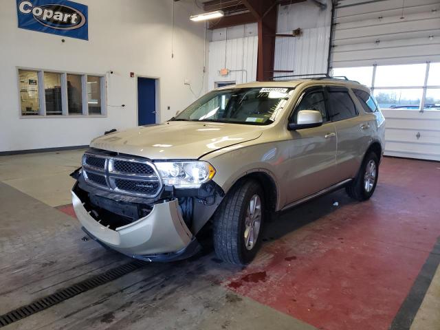 1D4RE2GG3BC712384 - 2011 DODGE DURANGO EX BEIGE photo 2