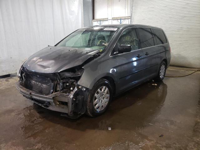 5FNRL38208B076711 - 2008 HONDA ODYSSEY LX CHARCOAL photo 2