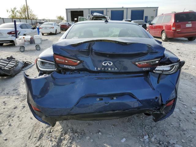 JN1EV7EK8LM340992 - 2020 INFINITI Q60 PURE BLUE photo 6