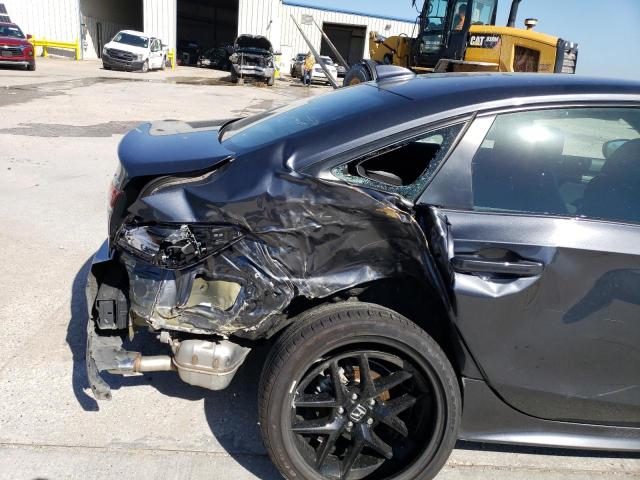 2HGFE2F55NH521679 - 2022 HONDA CIVIC SPOR CHARCOAL photo 9