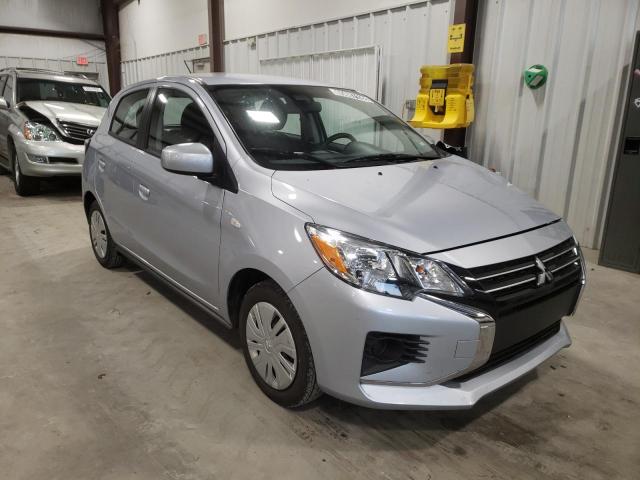 ML32AUHJ1MH007947 - 2021 MITSUBISHI MIRAGE ES SILVER photo 1