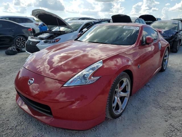 JN1AZ4EHXCM562441 - 2012 NISSAN 370Z BASE RED photo 2