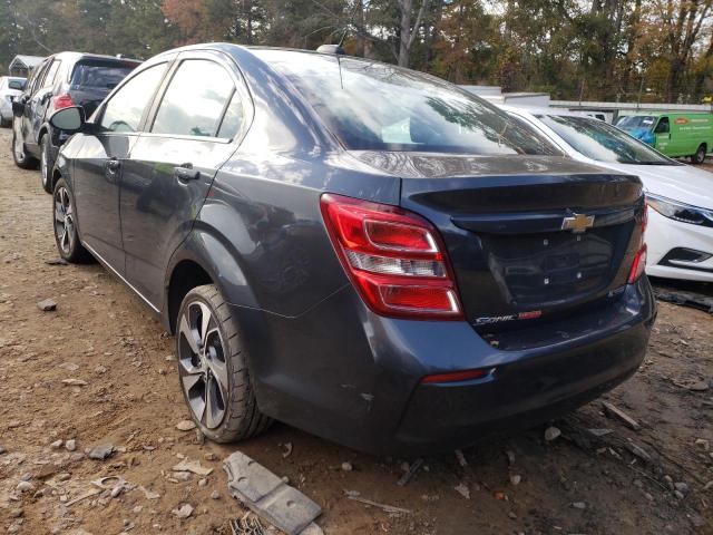 1G1JF5SB1J4****** - 2018 CHEVROLET SONIC PREM CHARCOAL photo 3