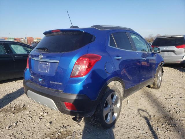 KL4CJASB9FB270589 - 2015 BUICK ENCORE BLUE photo 4