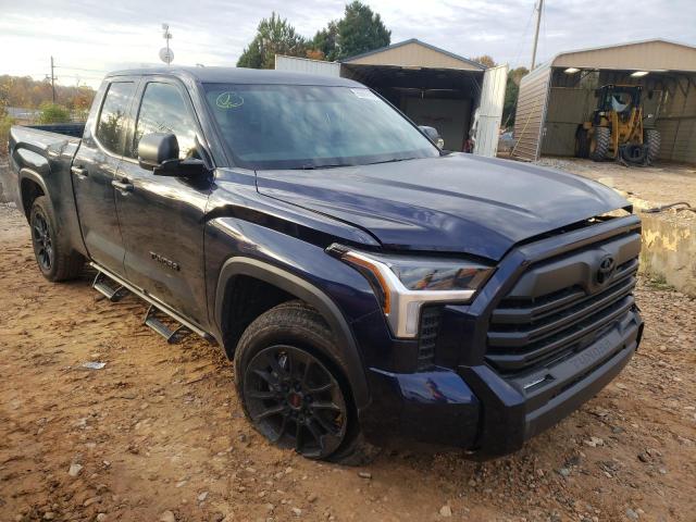 5TFLA5DA2NX041674 - 2022 TOYOTA TUNDRA DOU BLUE photo 1