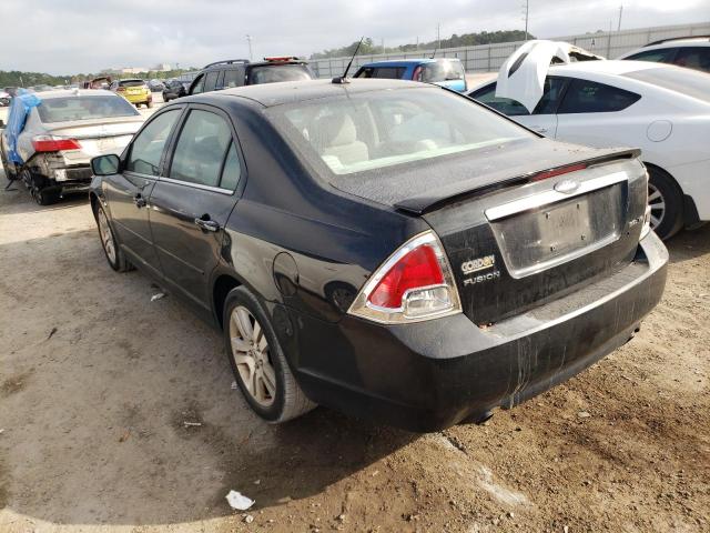 3FAHP08128R176237 - 2008 FORD FUSION SEL BLACK photo 3