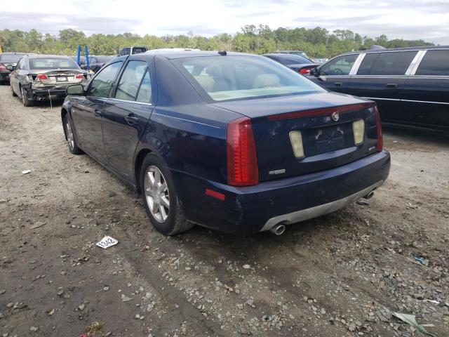 1G6DC67A860170693 - 2006 CADILLAC STS BLUE photo 2
