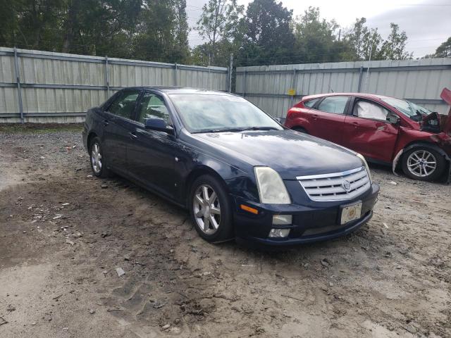 1G6DC67A860170693 - 2006 CADILLAC STS BLUE photo 4