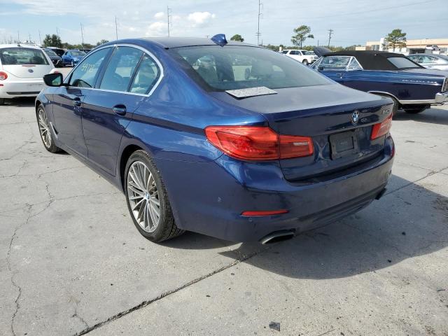 WBAJE5C54KWE66105 - 2019 BMW 540 I BLUE photo 3