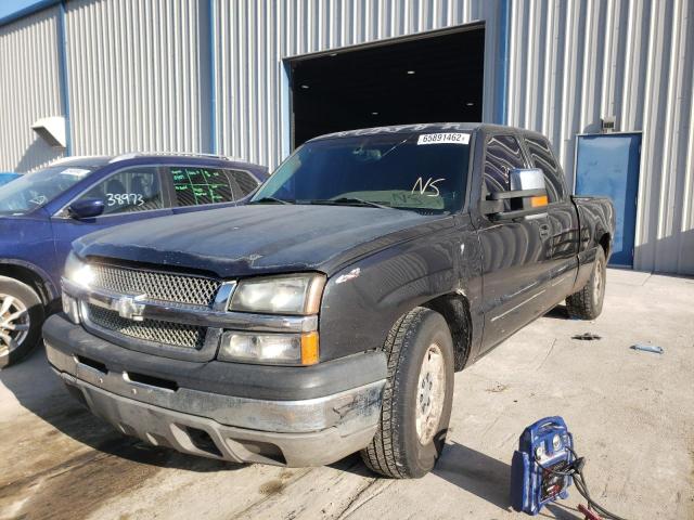 2GCEC19V331355108 - 2003 CHEVROLET SILVERADO2 GRAY photo 2