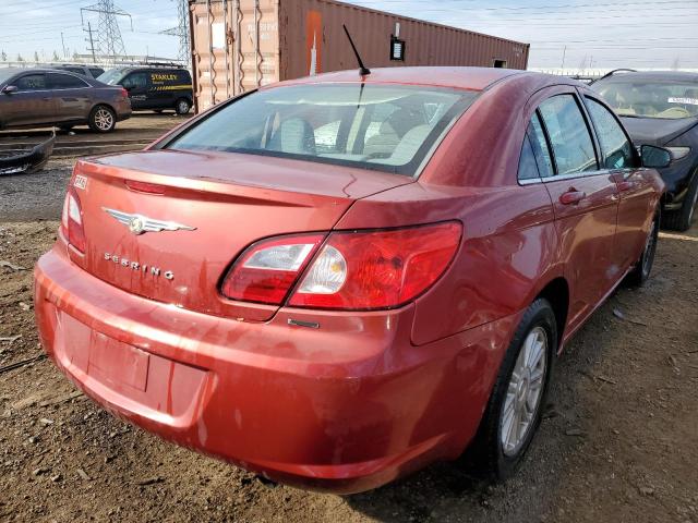 1C3LC56R87N658867 - 2007 CHRYSLER SEBRING TO RED photo 4