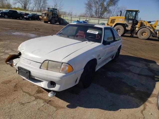 1FACP42E2MF143050 - 1991 FORD MUSTANG GT WHITE photo 2