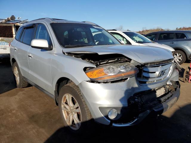 5NMSKDAGXAH360318 - 2010 HYUNDAI SANTA FE L SILVER photo 1