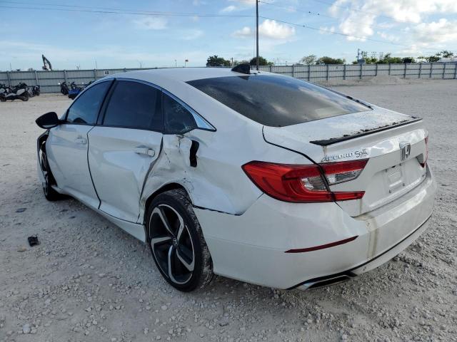 1HGCV1F36NA024179 - 2022 HONDA ACCORD SPO WHITE photo 3