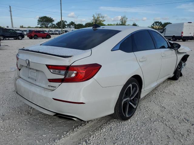 1HGCV1F36NA024179 - 2022 HONDA ACCORD SPO WHITE photo 4