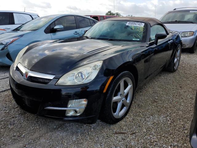 1G8MB35B28Y100020 - 2008 SATURN SKY BLACK photo 2