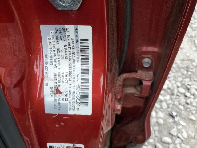 JM3TB2CA1E0433624 - 2014 MAZDA CX-9 TOURI RED photo 10