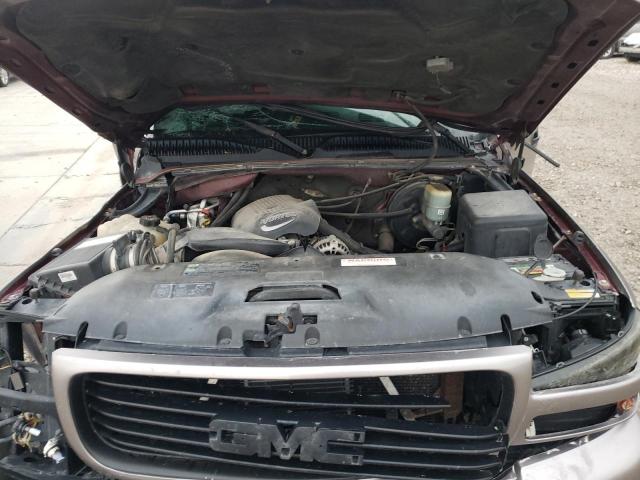 2GTEK19T121414804 - 2002 GMC SIERRA GRAY photo 7