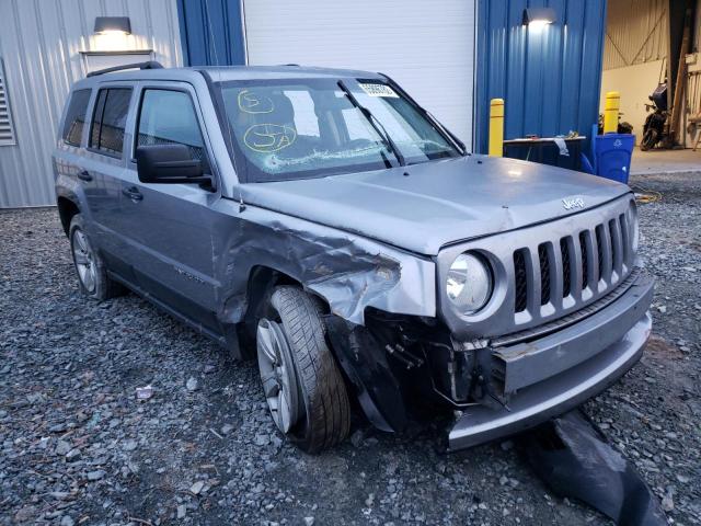 1C4NJPAB8HD200673 - 2017 JEEP PATRIOT SILVER photo 1