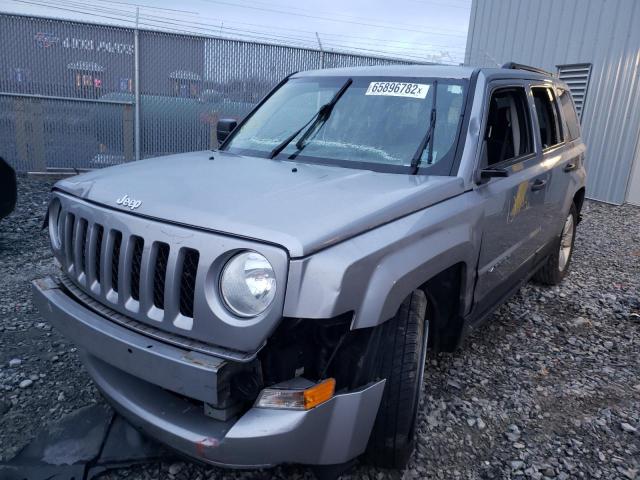 1C4NJPAB8HD200673 - 2017 JEEP PATRIOT SILVER photo 2