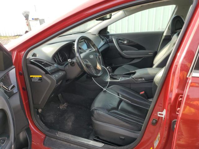 KMHFG4JG4DA240592 - 2013 HYUNDAI AZERA RED photo 5