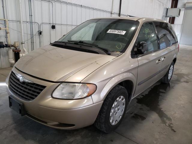 1C4GJ45312B719030 - 2002 CHRYSLER VOYAGER LX GOLD photo 2