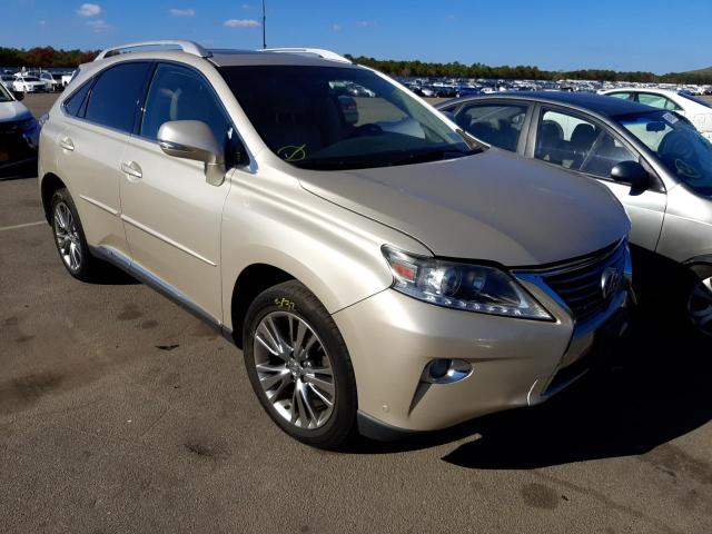 JTJBC1BA1D2064941 - 2013 LEXUS RX 450 BEIGE photo 1