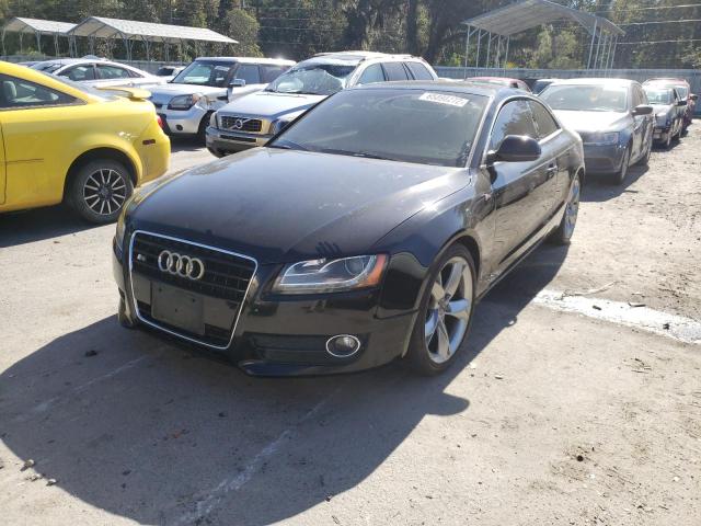 WAUDK78TX9A026077 - 2009 AUDI A5 QUATTRO BLACK photo 2