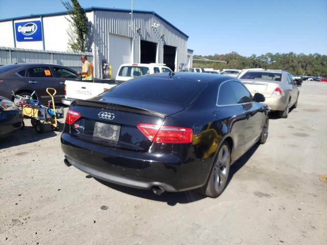 WAUDK78TX9A026077 - 2009 AUDI A5 QUATTRO BLACK photo 4