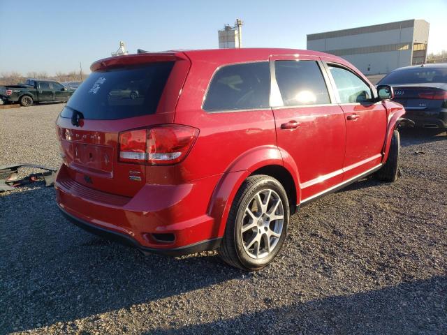 3C4PDCEG4JT473561 - 2018 DODGE JOURNEY GT RED photo 4