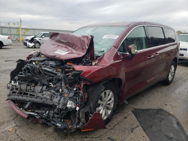 2C4RC1DG7HR688026 - 2017 CHRYSLER PACIFICA T MAROON photo 2