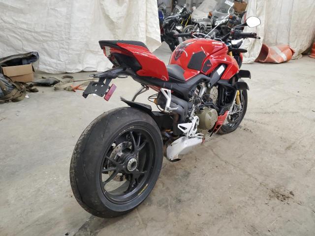 ZDMFAKNW9MB006684 - 2021 DUCATI STREETFIGH RED photo 4