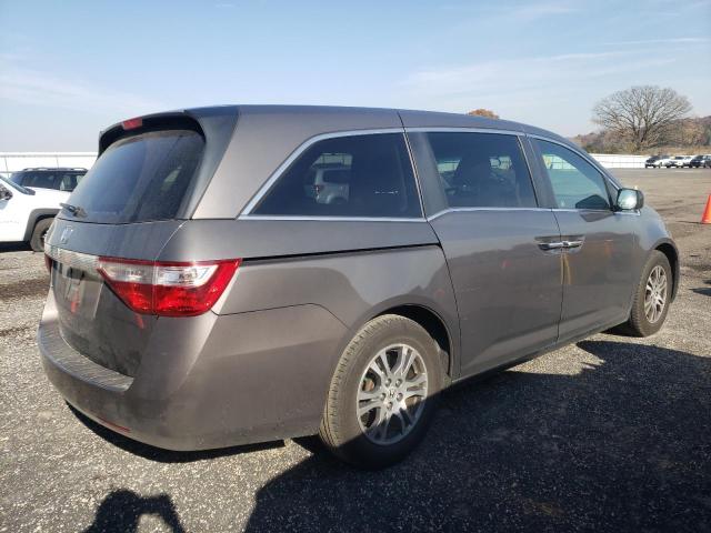 5FNRL5H46CB086780 - 2012 HONDA ODYSSEY EX GRAY photo 4