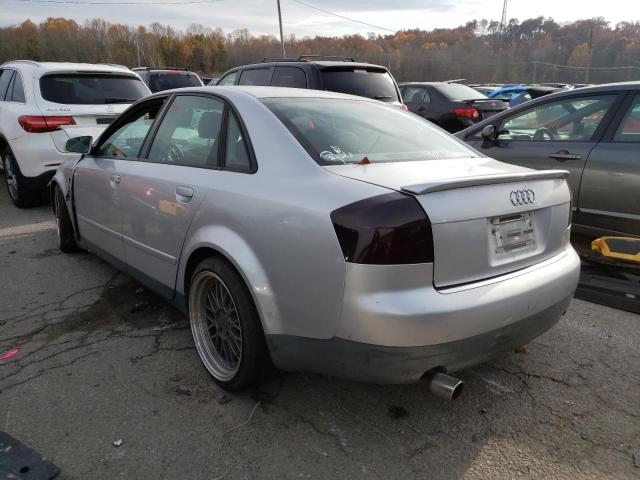 WAUJC68E93A216942 - 2003 AUDI A4 1.8T SILVER photo 3