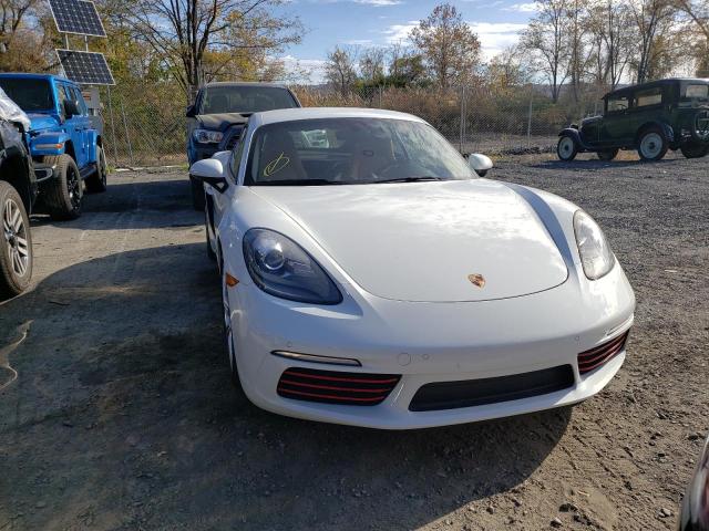 WP0AB2A87JK278737 - 2018 PORSCHE CAYMAN S WHITE photo 9