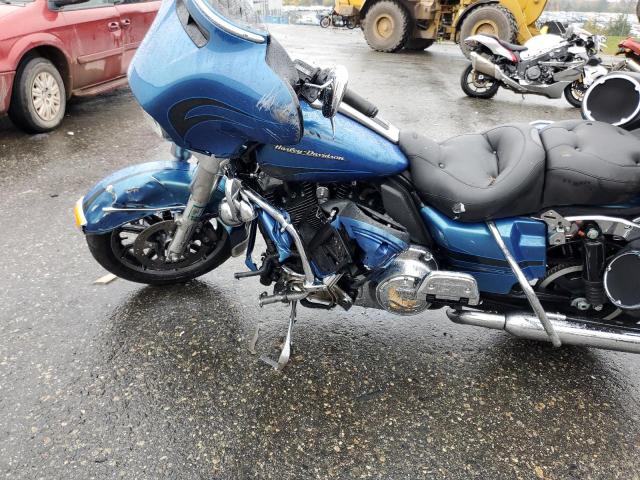 1HD1KEL10EB679178 - 2014 HARLEY-DAVIDSON FLHTK ELEC 蓝色 照片 9