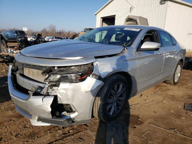 2G1105S32H9109921 - 2017 CHEVROLET IMPALA LT SILVER photo 2