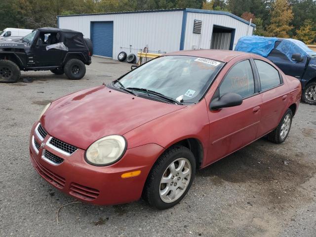 1B3ES56C45D179868 - 2005 DODGE NEON SXT RED photo 2