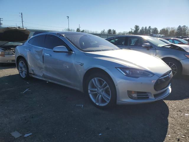 5YJSA1E23GF123308 - 2016 TESLA MODEL S ვერცხლისფერი ფოტო 4