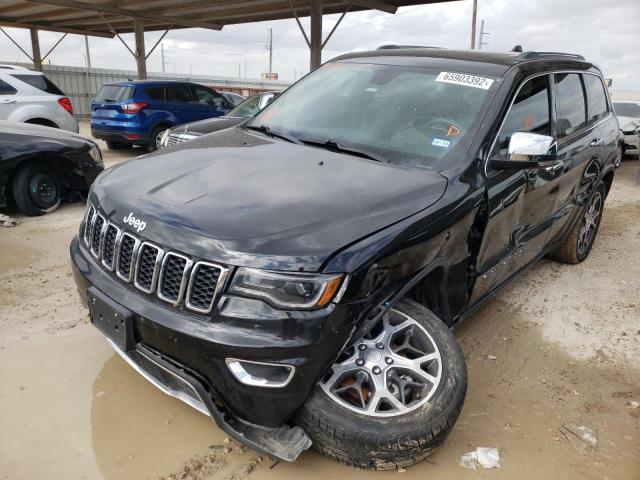 1C4RJEBG5KC644025 - 2019 JEEP GRAND CHER BLACK photo 2