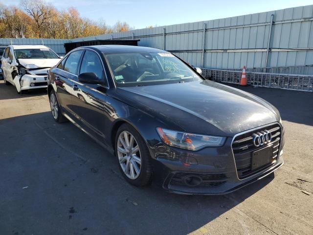 WAUJGAFC5DN049062 - 2013 AUDI A6 BLACK photo 1