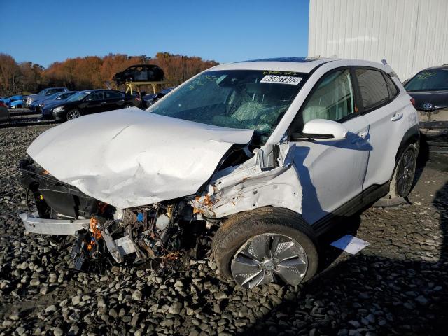 KM8K33AG7MU134883 - 2021 HYUNDAI KONA LIMIT WHITE photo 2