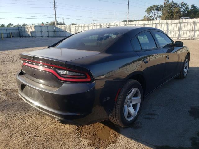 2C3CDXAG0KH564496 - 2019 DODGE CHARGER PO BLACK photo 4