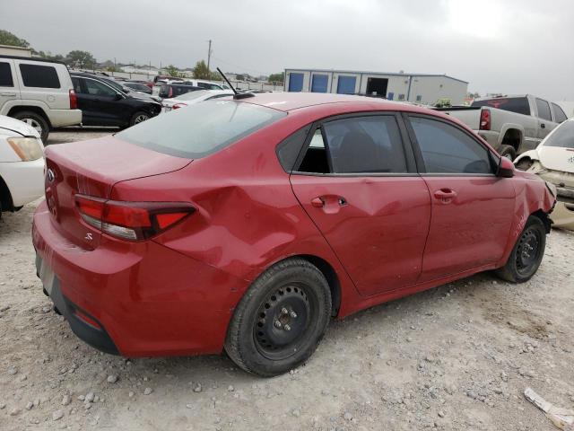 3KPA24AB8KE246620 - 2019 KIA RIO S RED photo 4